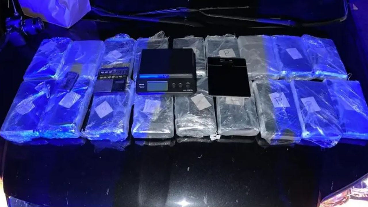 California deputies uncover over 40 pounds of cocaine while investigating suspected drug dealer