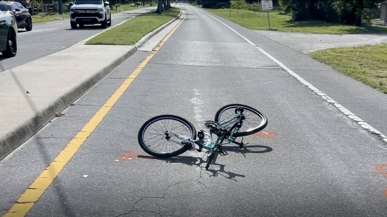 Teen girl in critical condition after hit-and-run involving bicycle in Florida