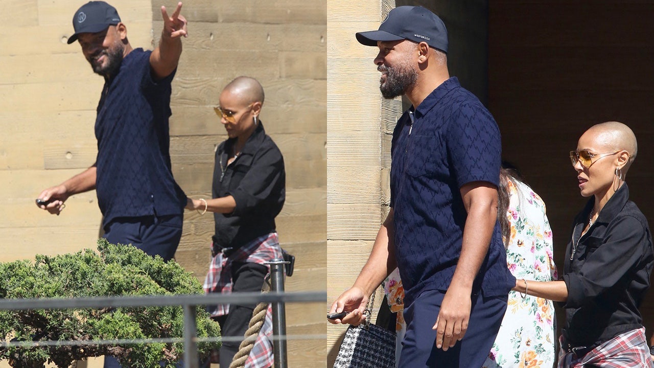 Will Smith and wife Jada Pinkett Smith were spotted out for the first time ...