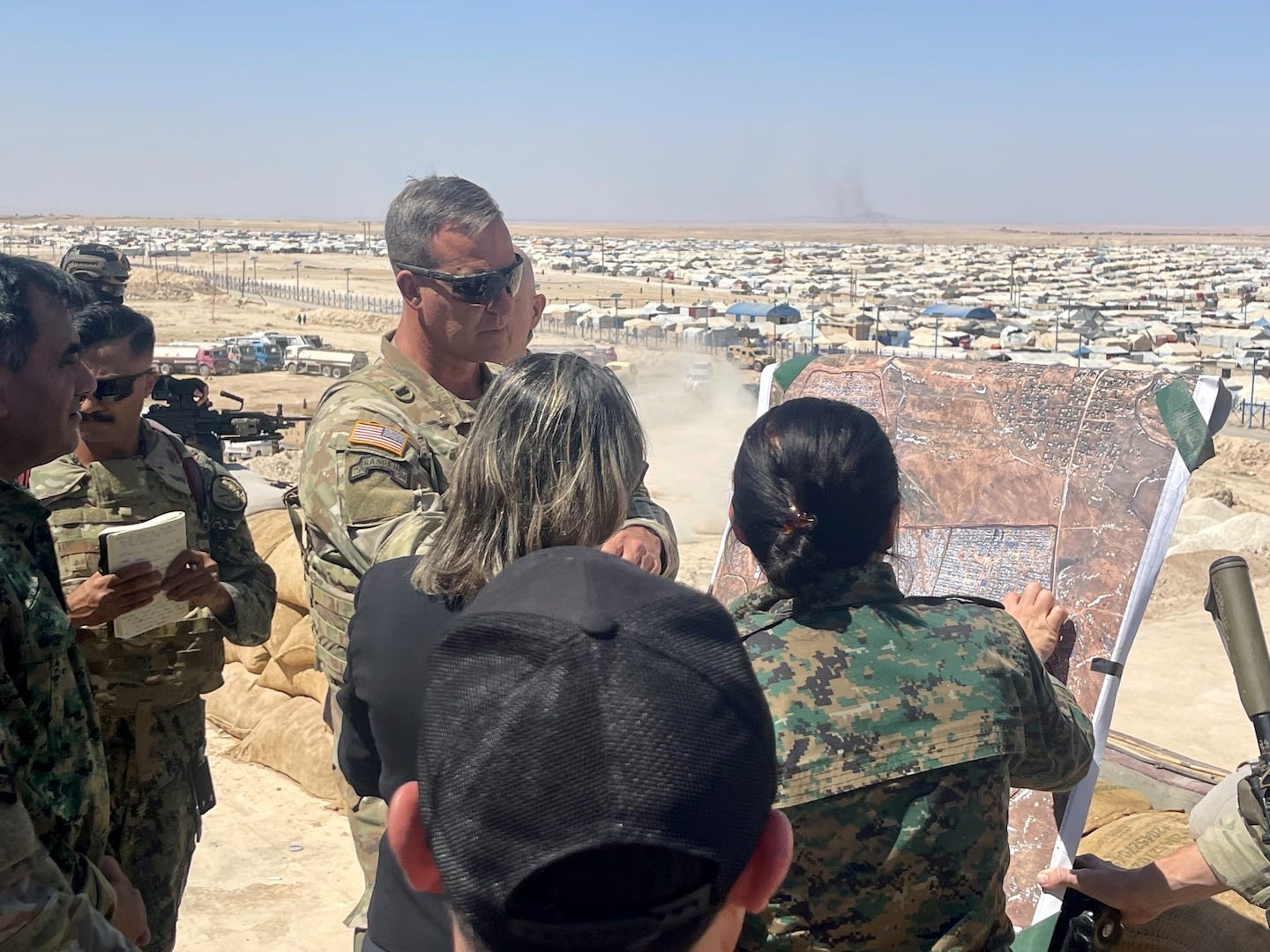 US-backed Kurdish forces detain 300 ISIS fighters in al-Hol camp raid operation