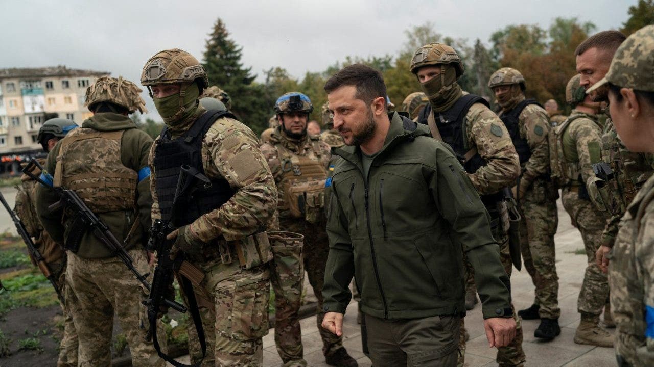 Ukrainian President Zelenskyy says mass grave discovered in Izium after Russian troop withdrawal