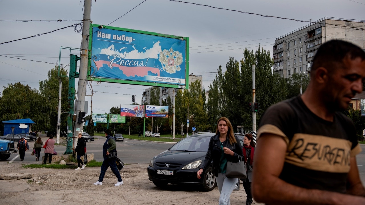 Ukrainians in Kremlin-backed territory vote whether to join Russia in 'sham referenda'