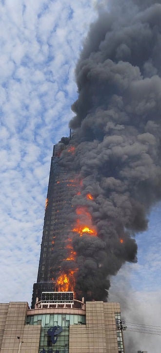High Rise Building Fire Fighting Equipment - China Skyscraper Fire