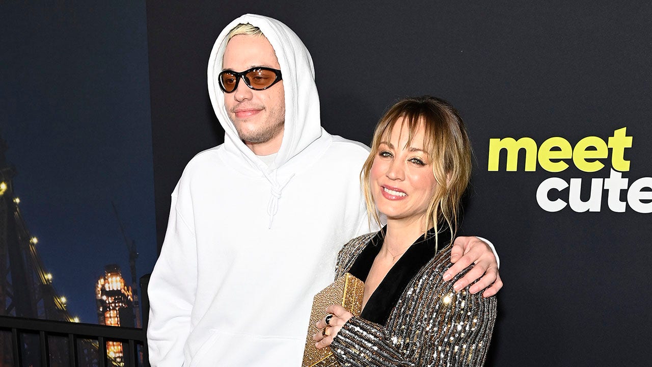 Pete Davidson spotted with arms around ‘Meet Cute’ co-star Kaley Cuoco: ‘He’s a nice person’