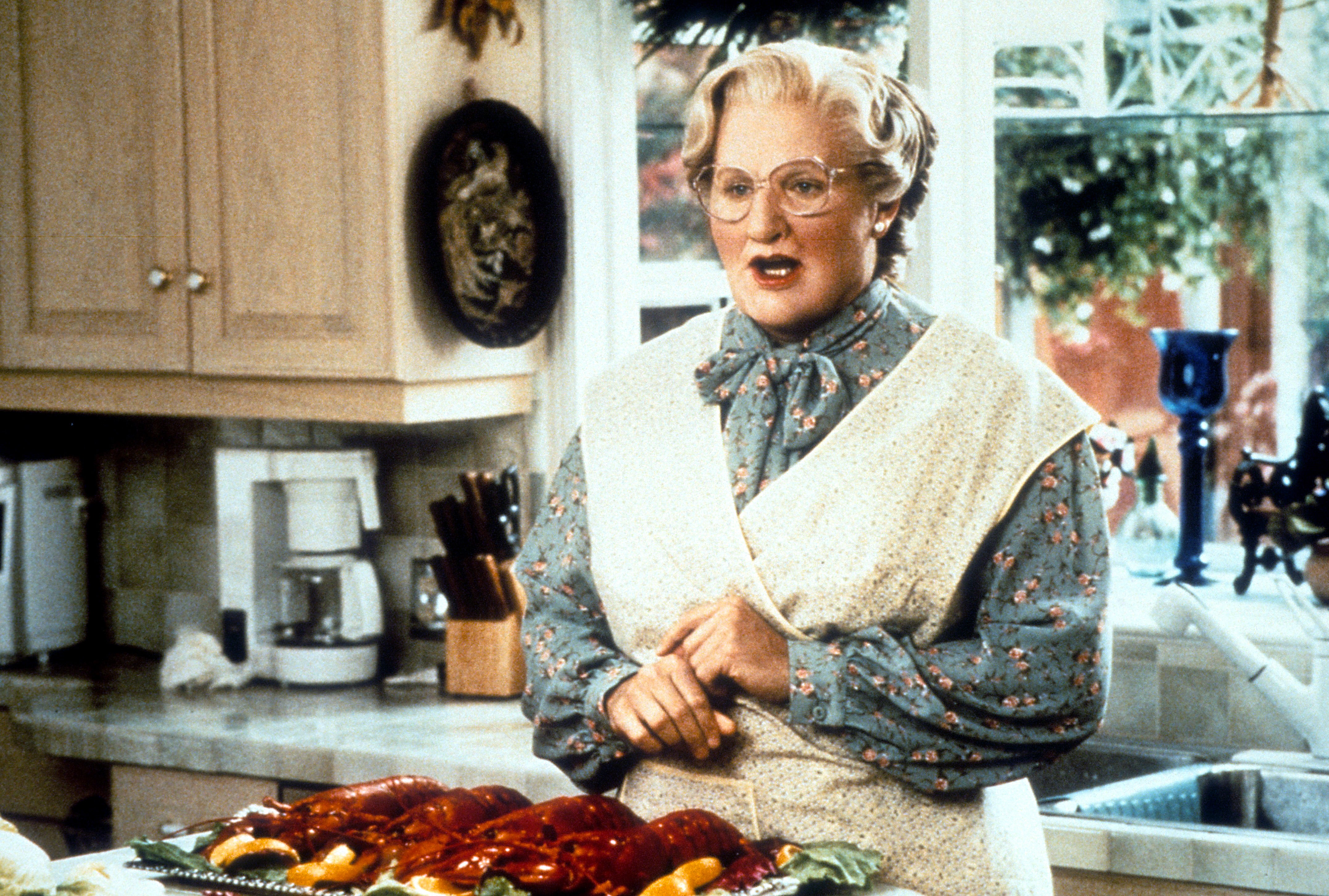 Robin Williams improvised ‘Mrs. Doubtfire’ ‘so much’ 2 million feet of film was used