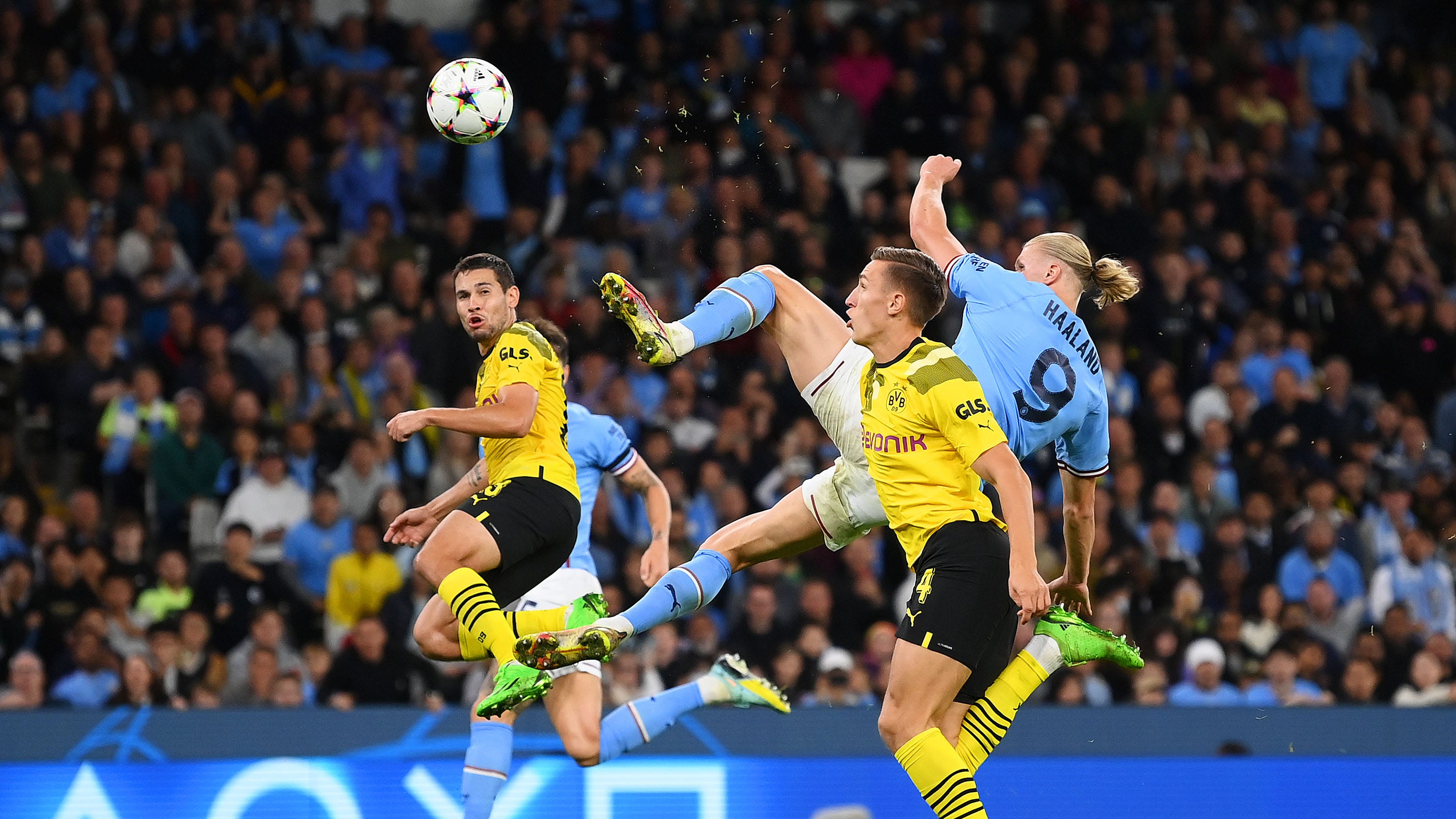 Erling Haaland's ridiculous goal leads Manchester City over Dortmund in  UEFA Champions League match - Sports - Sign Articles