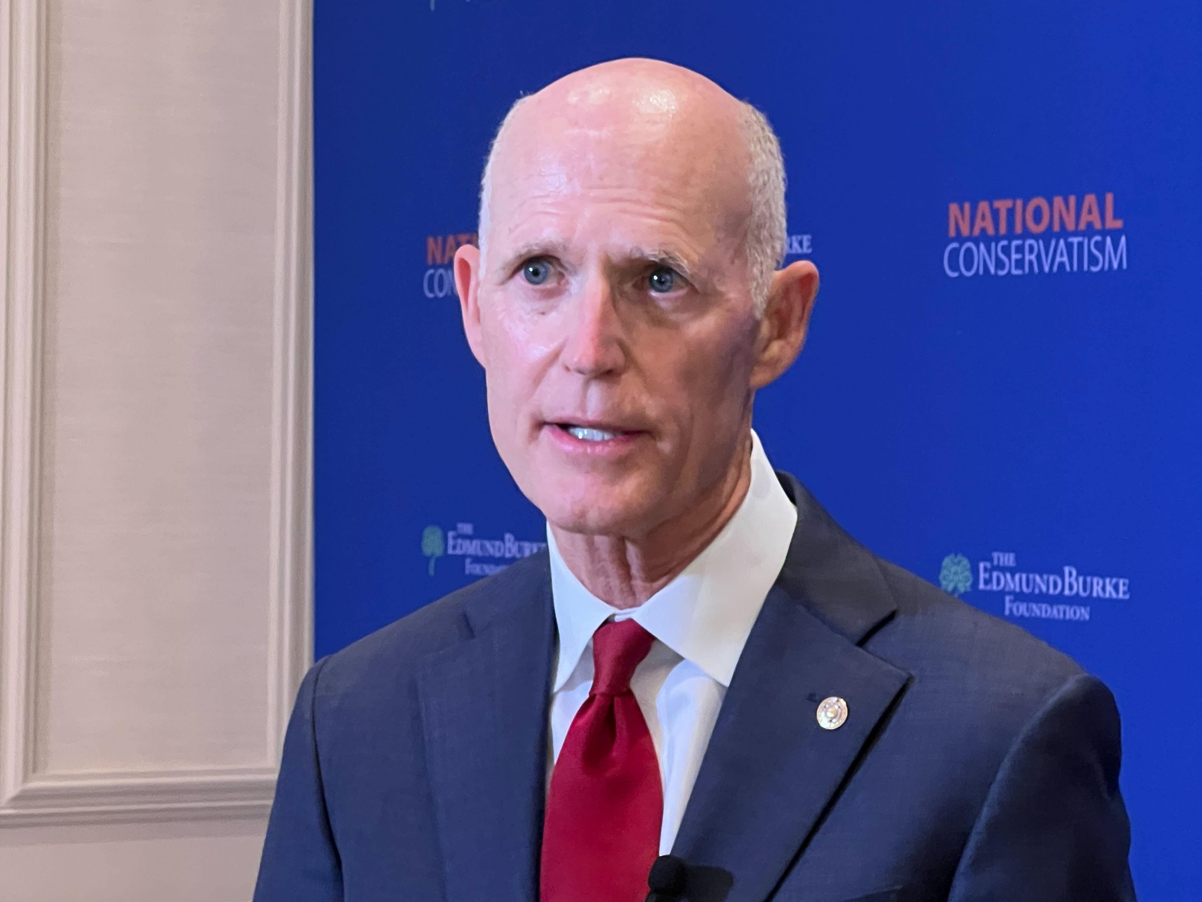 Rick Scott urges McConnell to respect House incoming GOP majority and tank yearlong budget deal