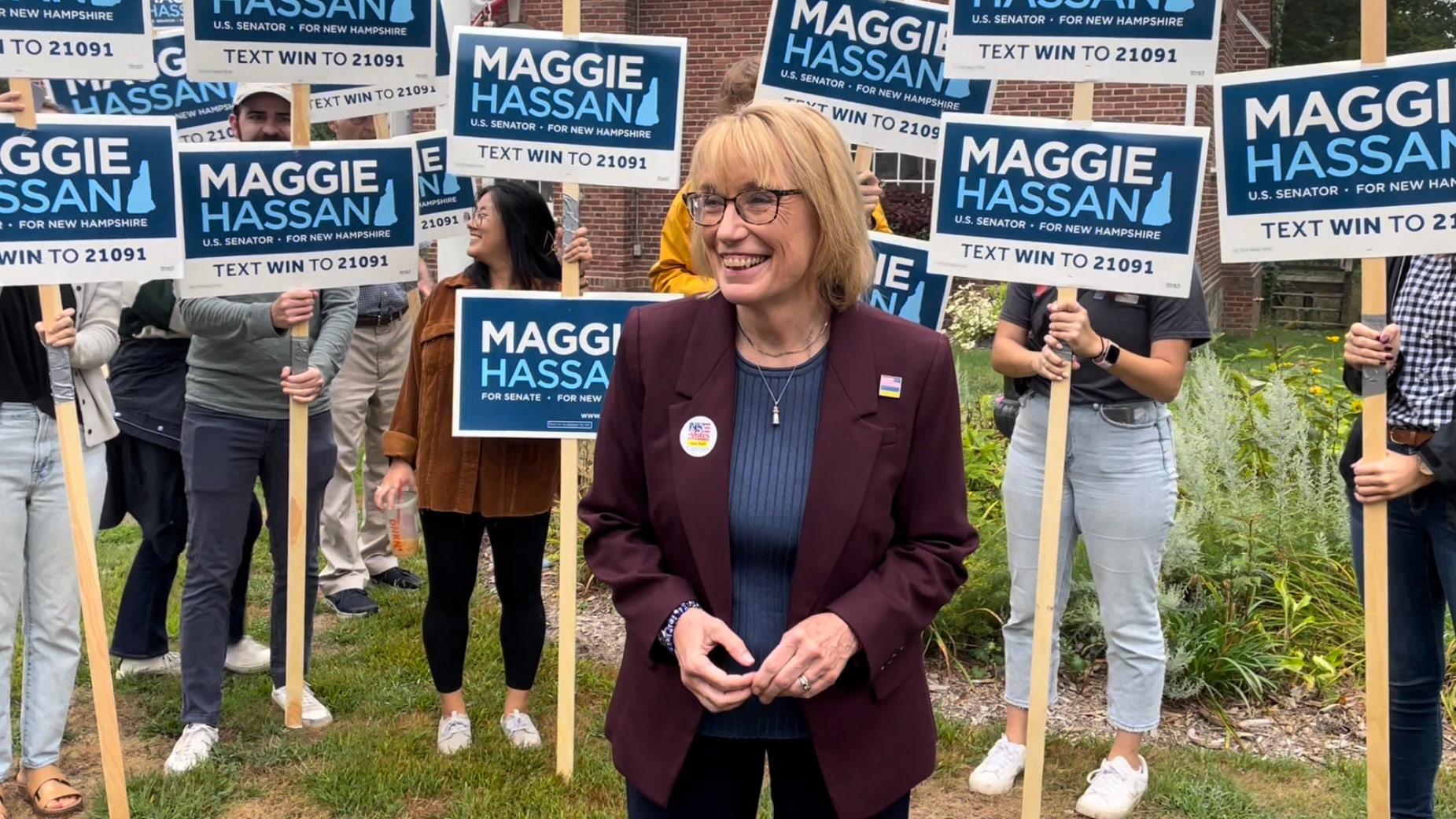 Battle for Senate: New Hampshire’s Hassan spotlights her push for ‘increased funding for police’
