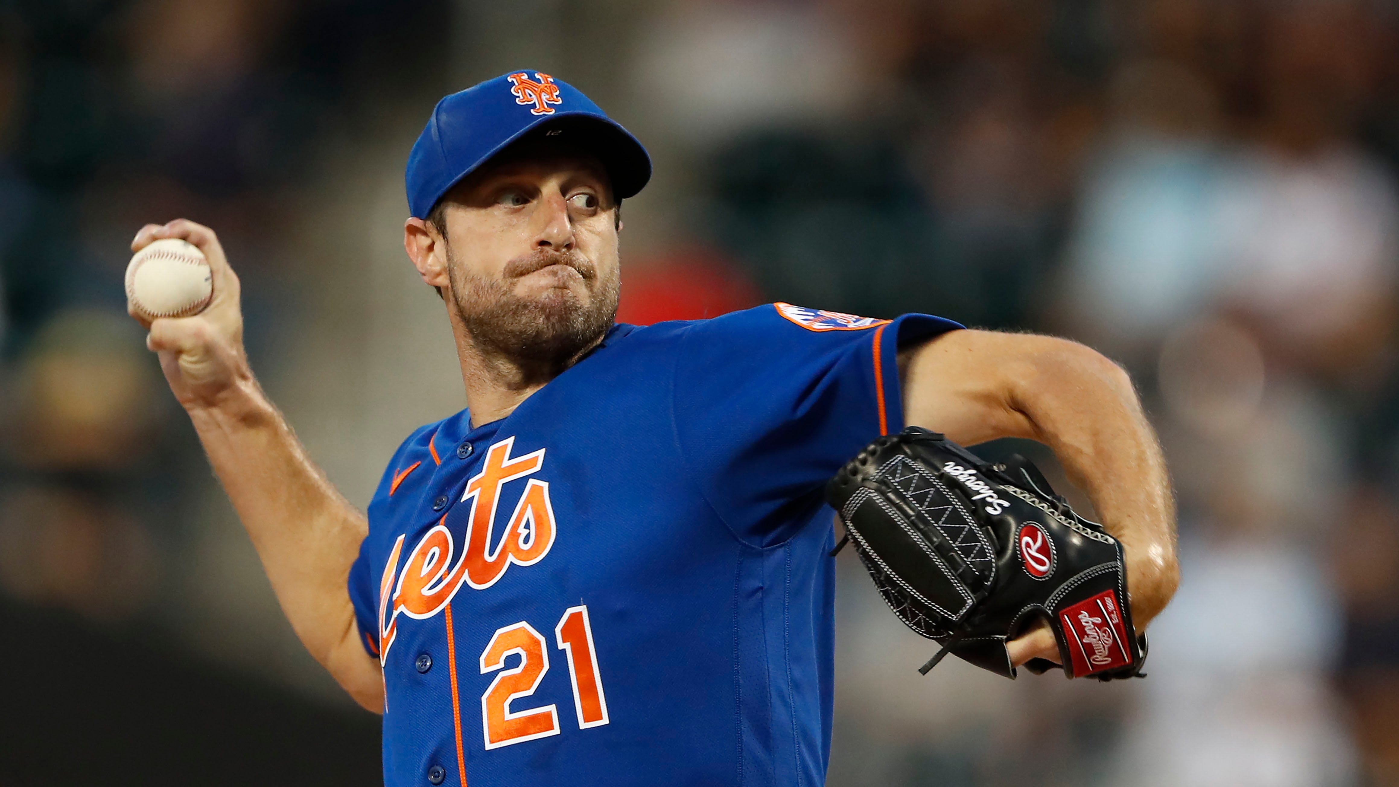 SNY Mets on X: Max Scherzer taking the Citi Field mound tonight for the  Mets in their return from the All-Star break? Wearing the black jerseys on  a Friday night? Let's go.