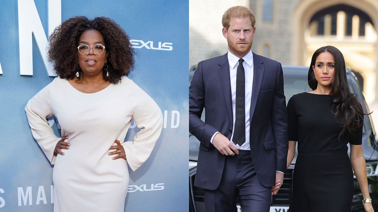 Oprah Winfrey slammed for defending Meghan Markle, Prince Harry after Queen Elizabeth II's death | Fox News