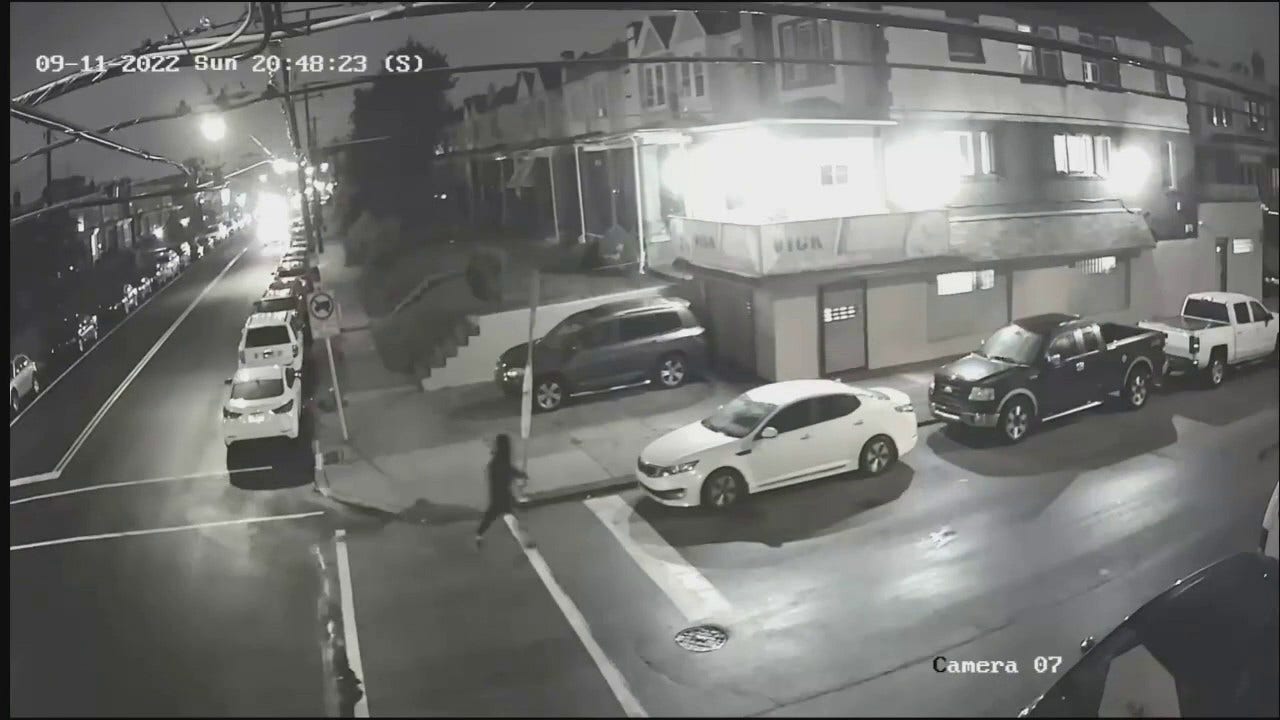 Suspected gunman stalks Philadelphia teen girl moments before deadly shooting in new video