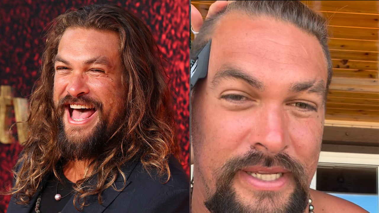 Jason Momoa chops off his signature long locks in support of eliminating  single-use plastic from the planet | Fox News
