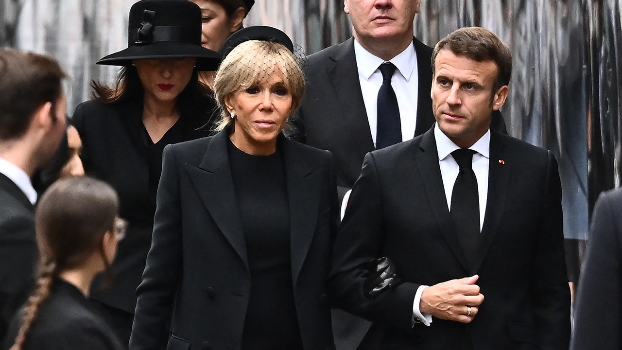 French first lady’s relative attacked as Macron doubles down on pension reform