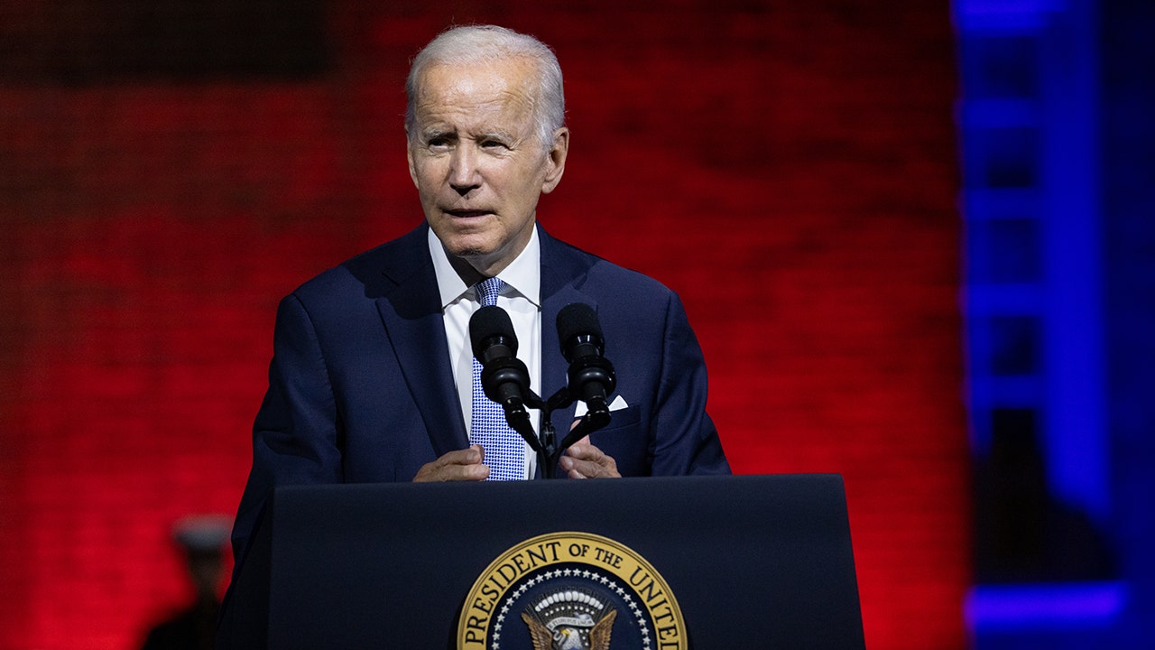 President Biden's speech in Philadelphia on Thursday night was bathed ...
