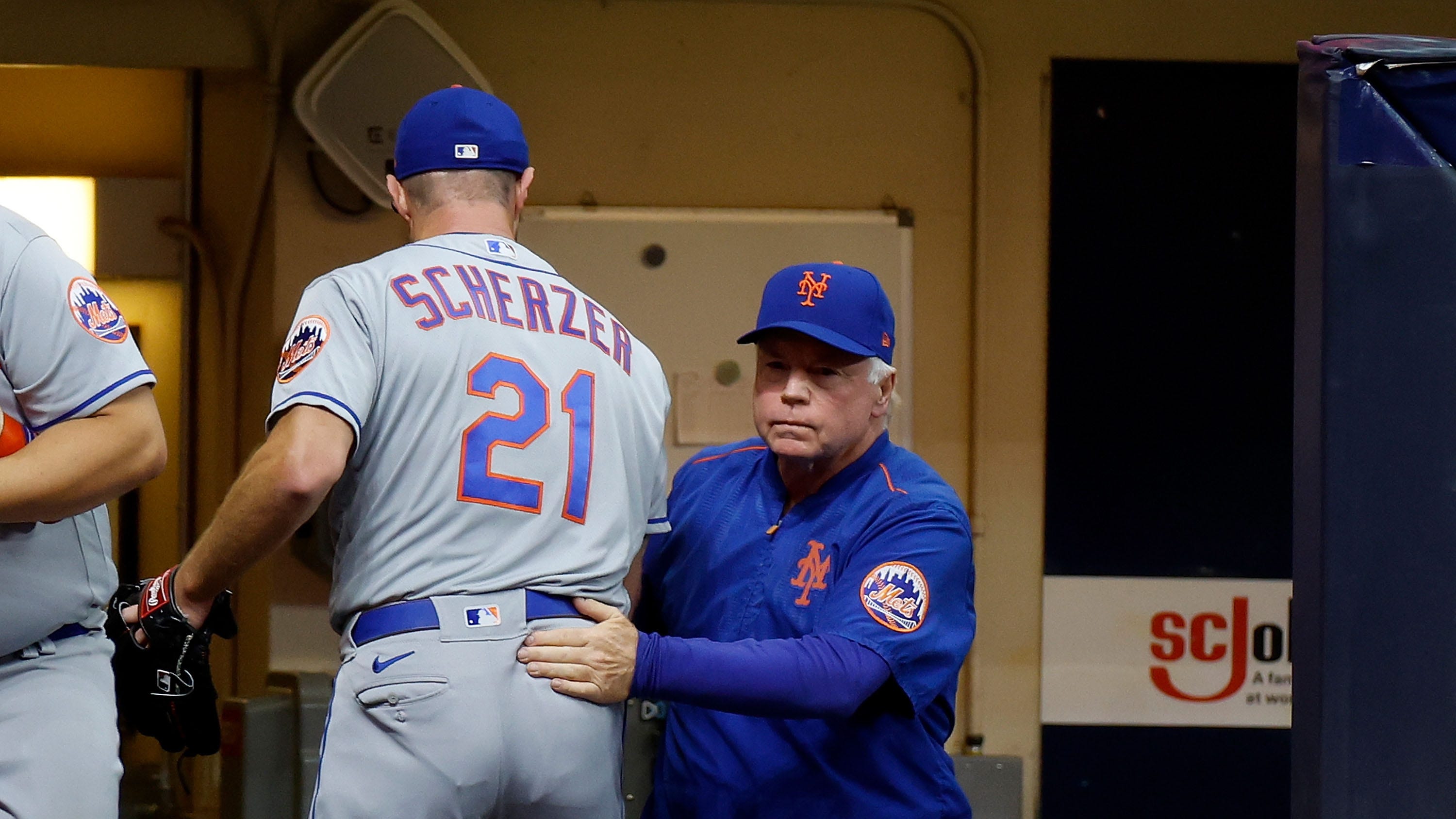 Mets' Max Scherzer leaves game after 6 perfect innings, team