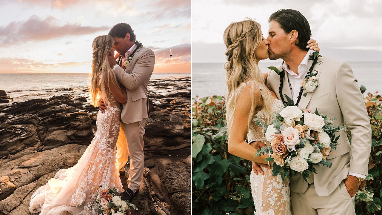 Christina Haack celebrates marriage to Joshua Hall with Hawaiian sunset wedding: 'Exactly where I want to be'