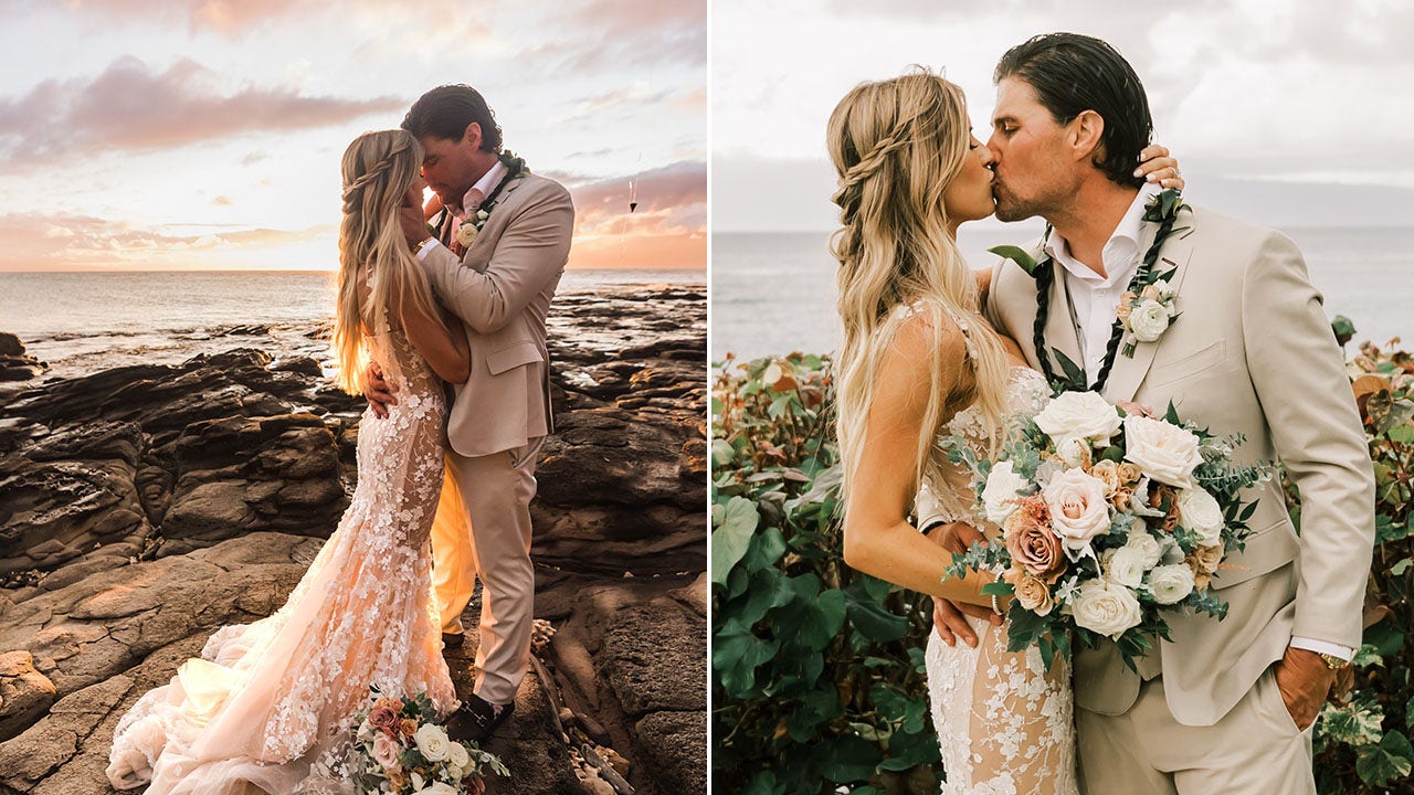 Christina Haack celebrates marriage to Joshua Hall with Hawaiian