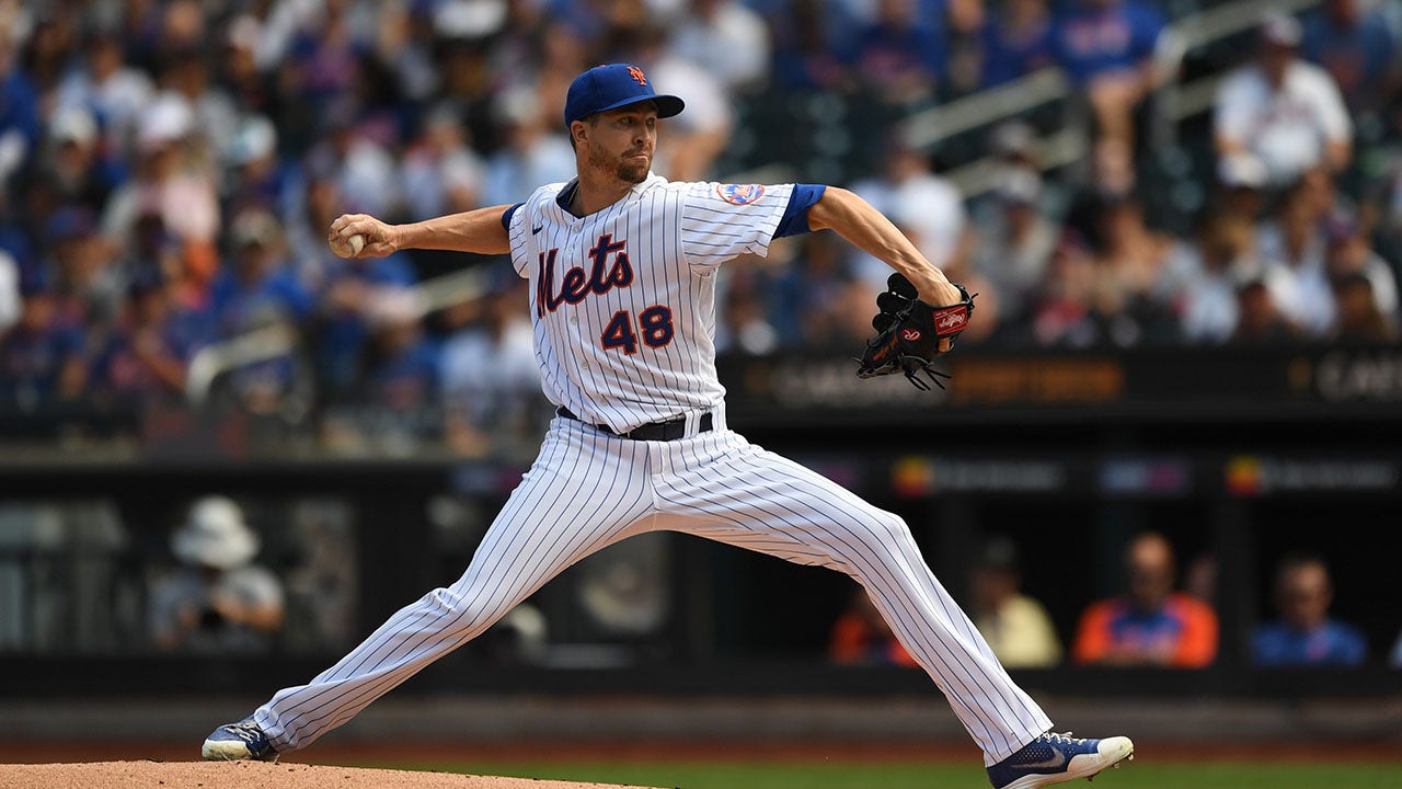 Now pitching for the Atlanta Braves - Jacob deGrom?