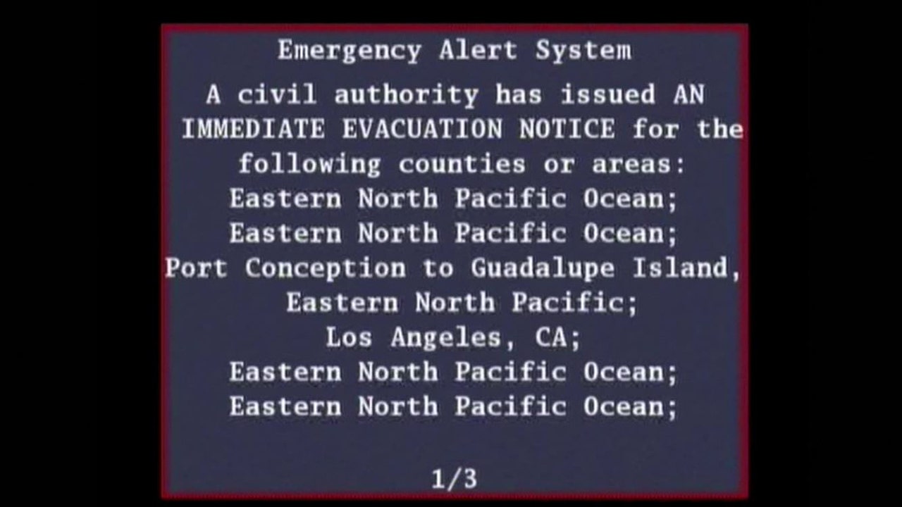 News :Emergency alert telling all of LA, ‘Eastern North Pacific Ocean’ to evacuate was sent in ‘error’: authorities