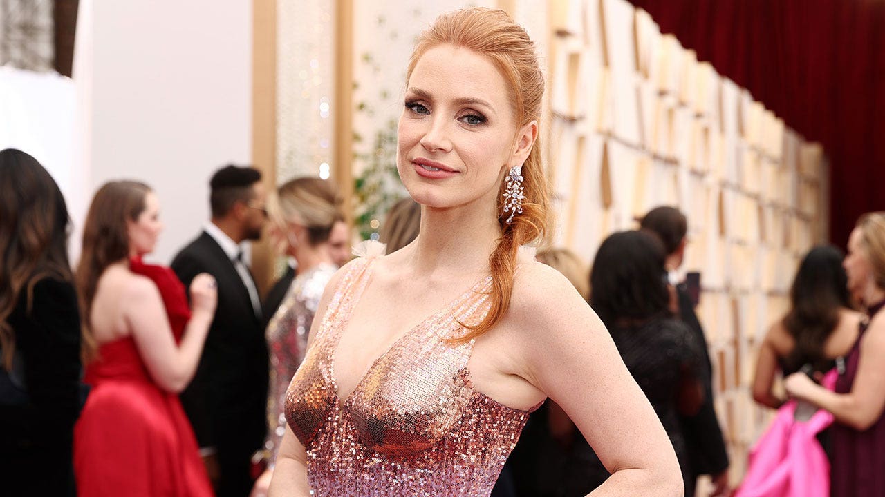 Actress Jessica Chastain claims Ukraine gets more attention than Iran because it's 'mostly White'