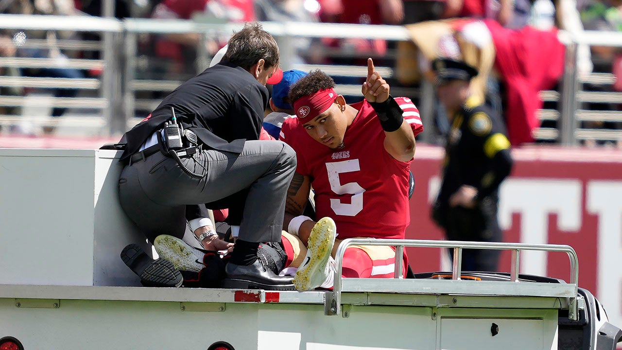 San Francisco 49ers QB Trey Lance suffers broken ankle, out for