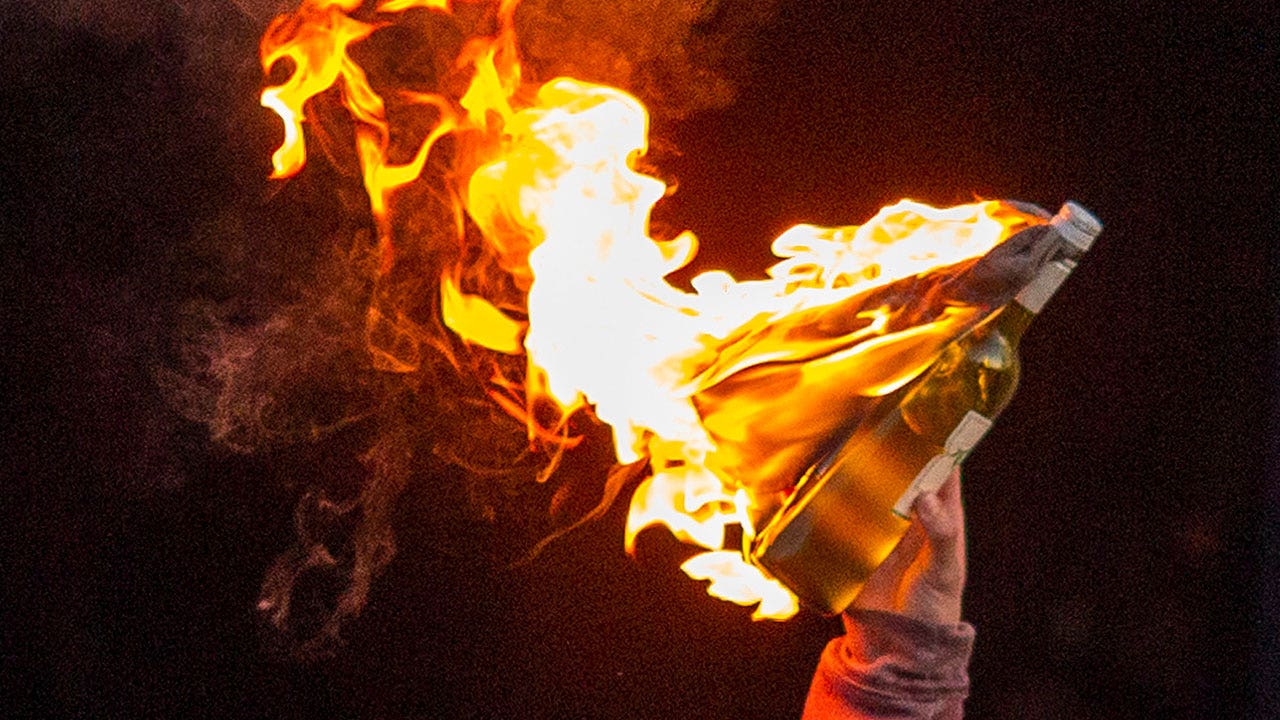Washington man pleads guilty to bringing 12 Molotov cocktails to protest