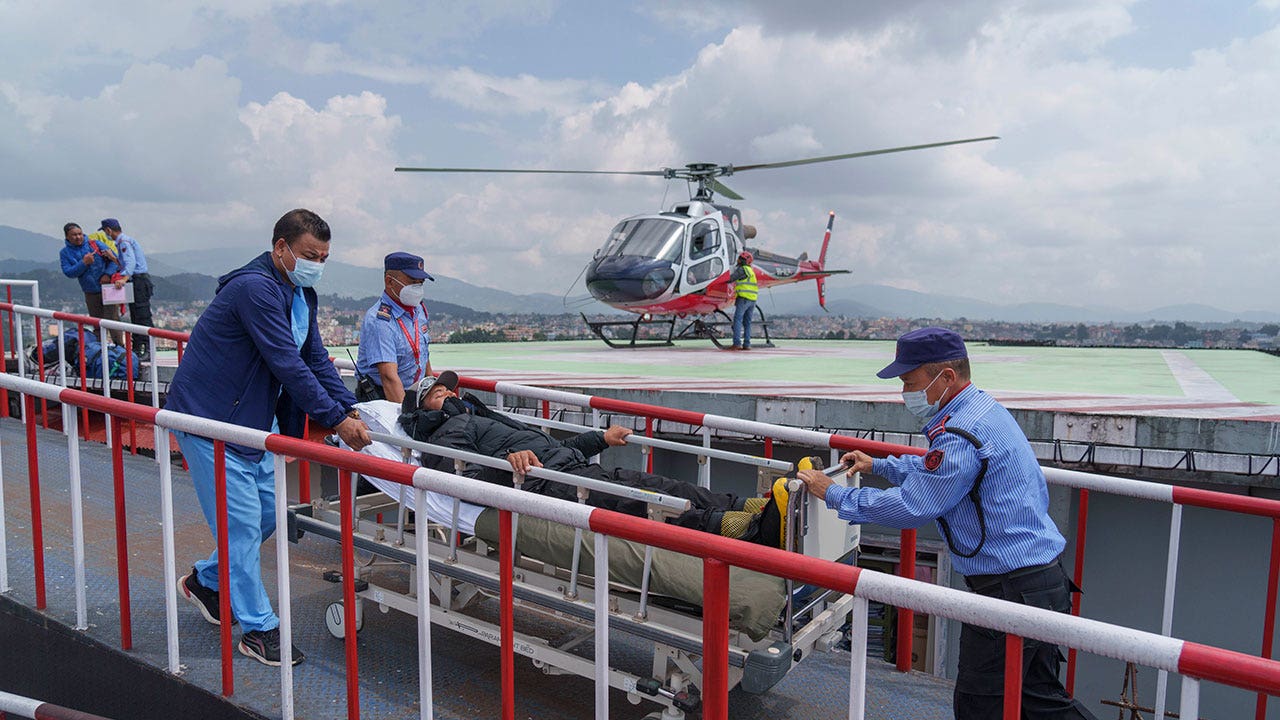 Renowned US ski mountaineer missing after falling off world’s 8th