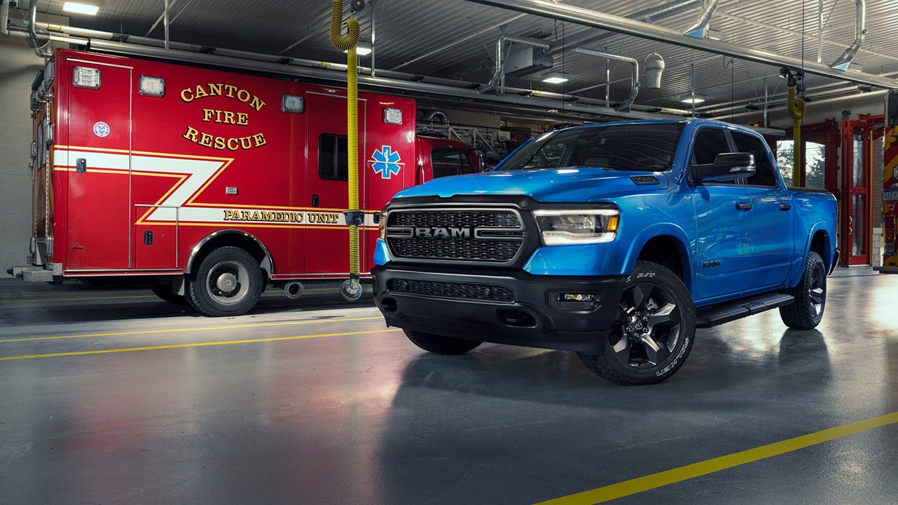 New Built to Serve Ram 1500 pickup salutes EMS workers