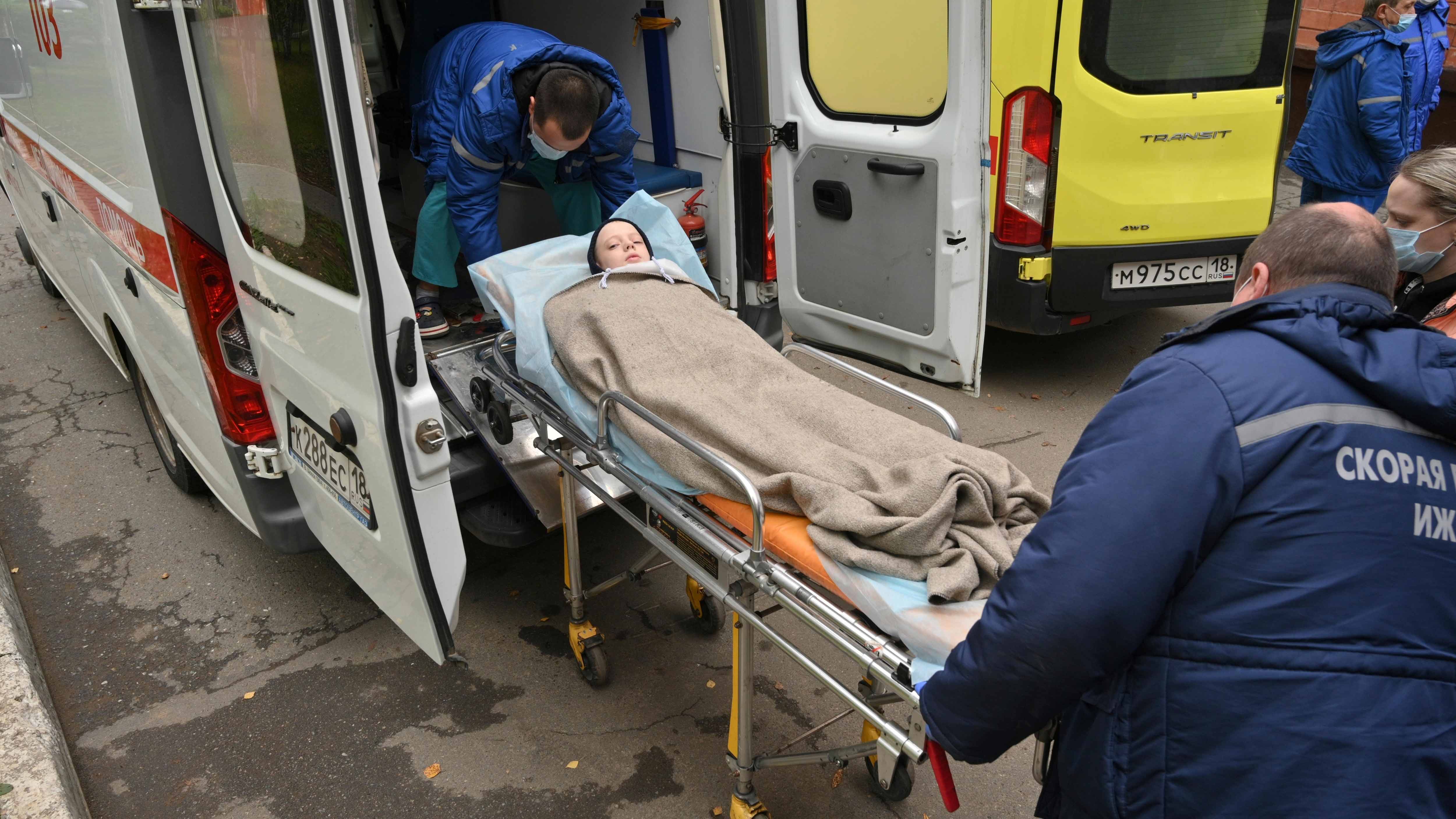 Russia school shooting victims to be medevac'd to Moscow