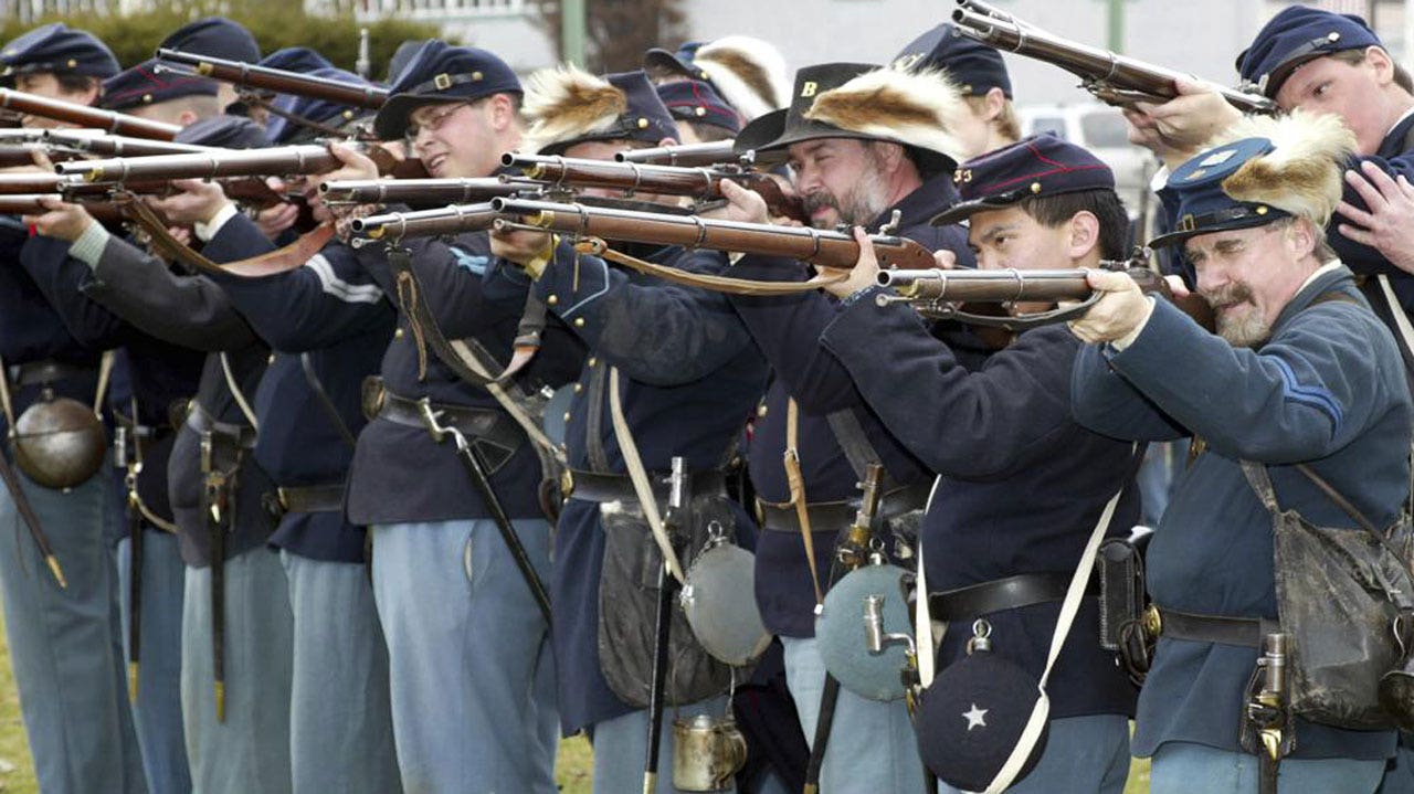 Re-enactors fear being targeted by NY gun law