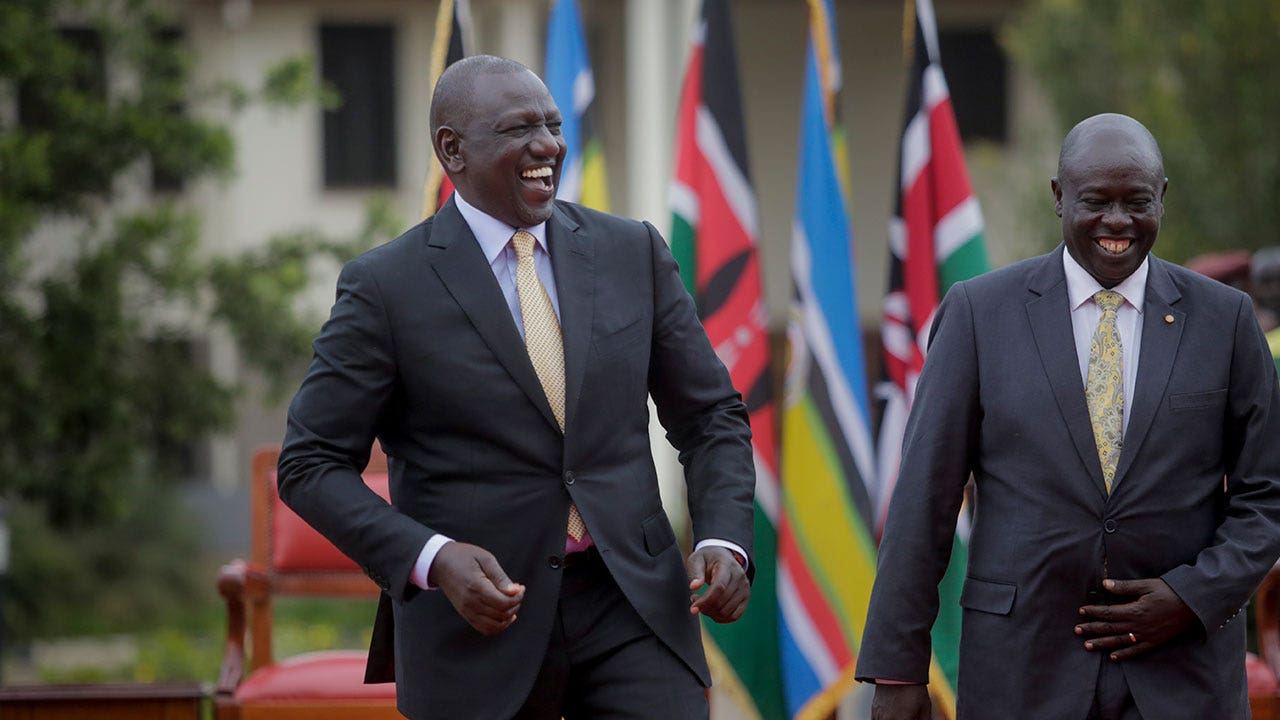 William Ruto sworn in as Kenya's president after close vote