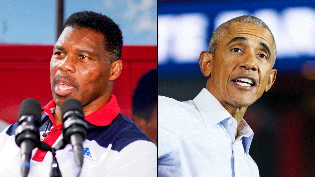 Georgia Republican Senate nominee Herschel Walker said he would "pray" for Barack Obama after the former president made disparaging remarks about the GOP candidate during a Friday evening rally in the Peach State.