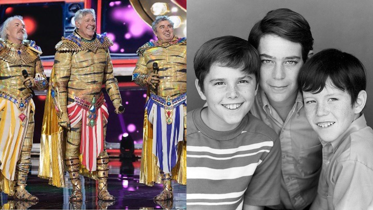 ‘The Brady Bunch’ brothers reunite for first performance in 45 years on 'Masked Singer' stage: 'So much fun'