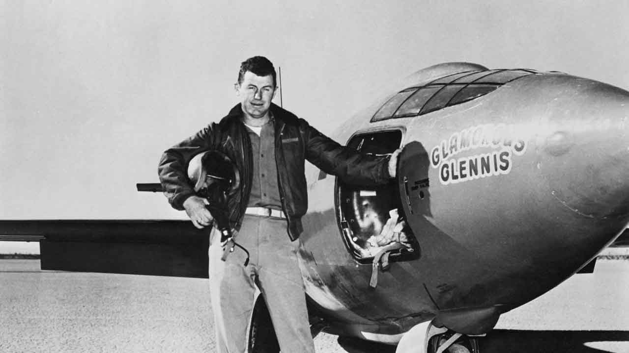 WV airport to open Chuck Yeager exhibit on his 75th anniversary of breaking the sound barrier