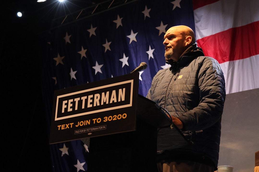 Fetterman appears at rally with Dave Matthews day after debate, says ‘it was not easy’