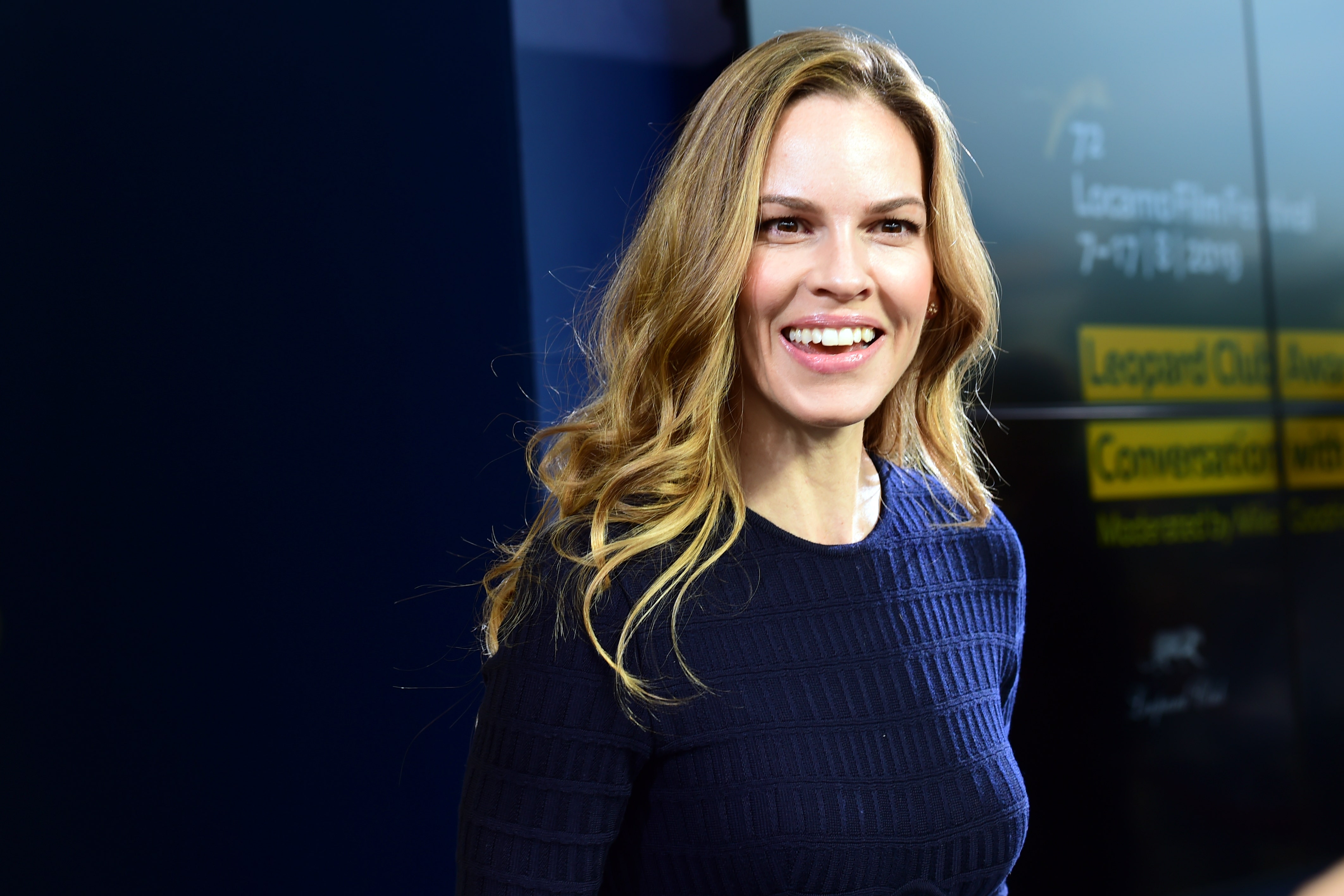Hilary Swank reveals that her 'miracle' twins are due on her late father Stephen's birthday
