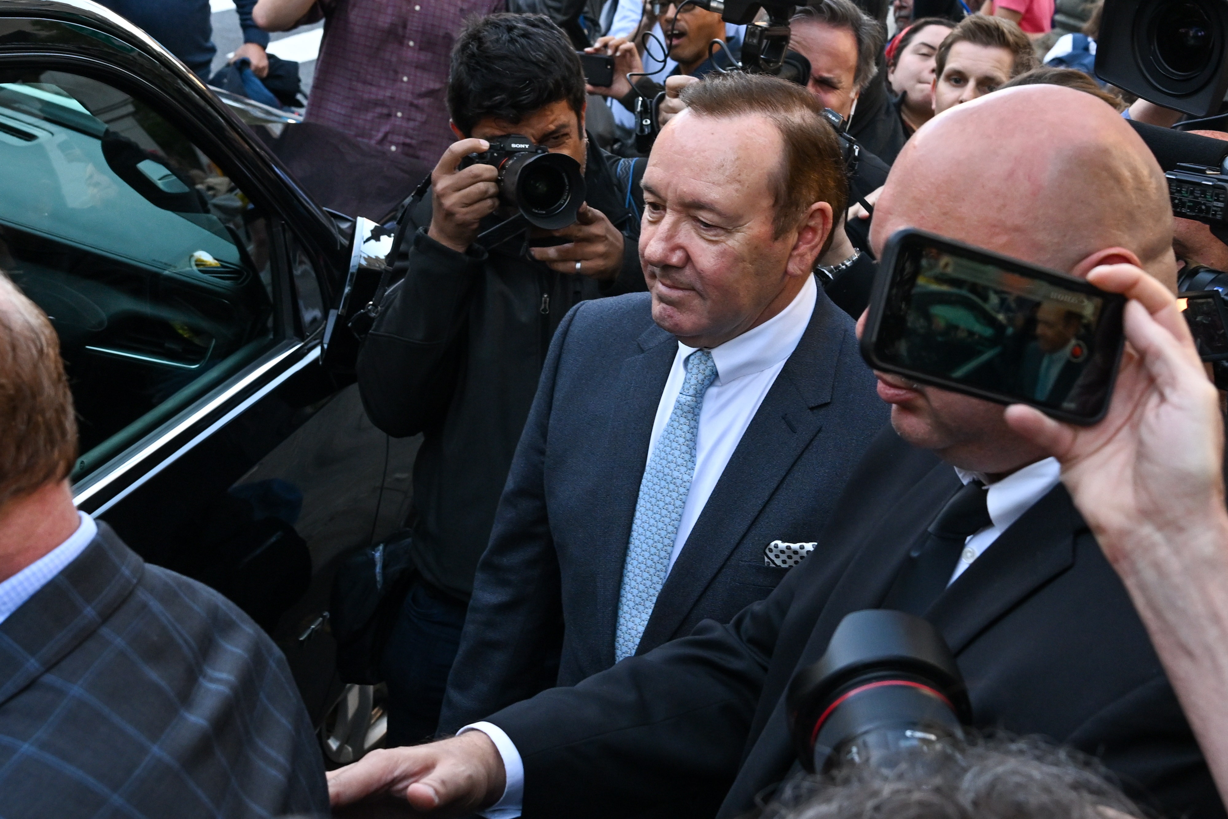Kevin Spacey’s accuser, Anthony Rapp, grilled at trial