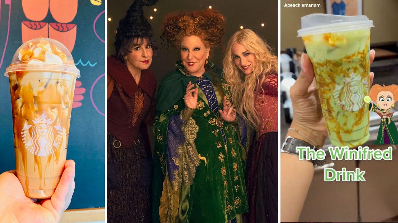 Starbucks customers and 'Hocus Pocus' fans make witchy drink recipes inspired by the movies