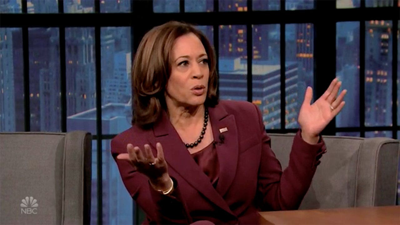 Kamala Harris catches flak for saying American youth are 'our children' on late night talk show
