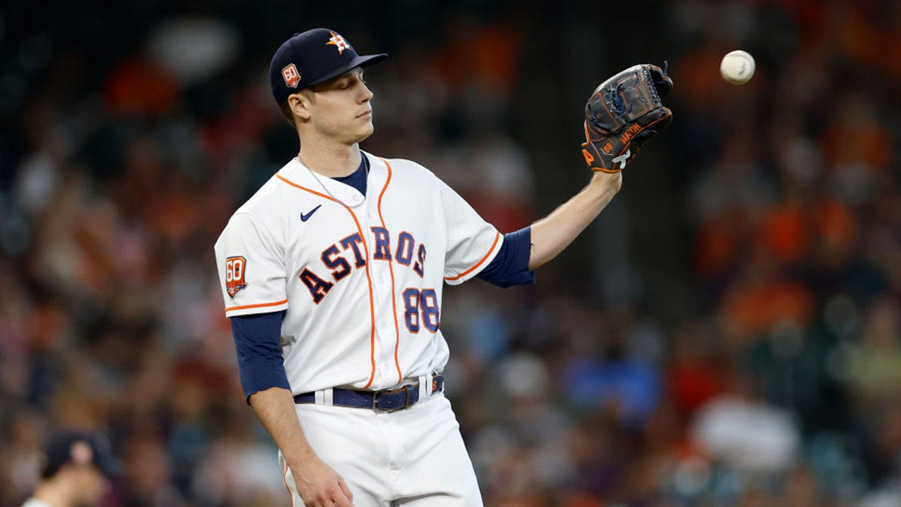 Astros' Phil Maton out for playoffs after punching locker - The San Diego  Union-Tribune