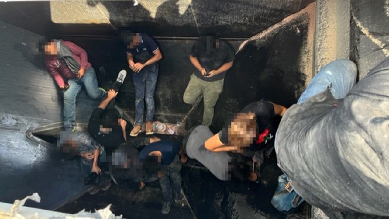 Texas Border Patrol agents discover illegal immigrants sealed inside grain hopper rail car