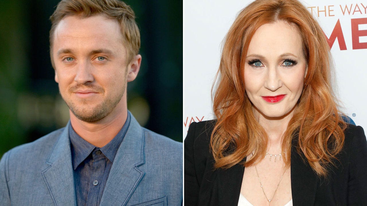 'Harry Potter' star Tom Felton supports J.K. Rowling as author gets continued criticism from trans activists