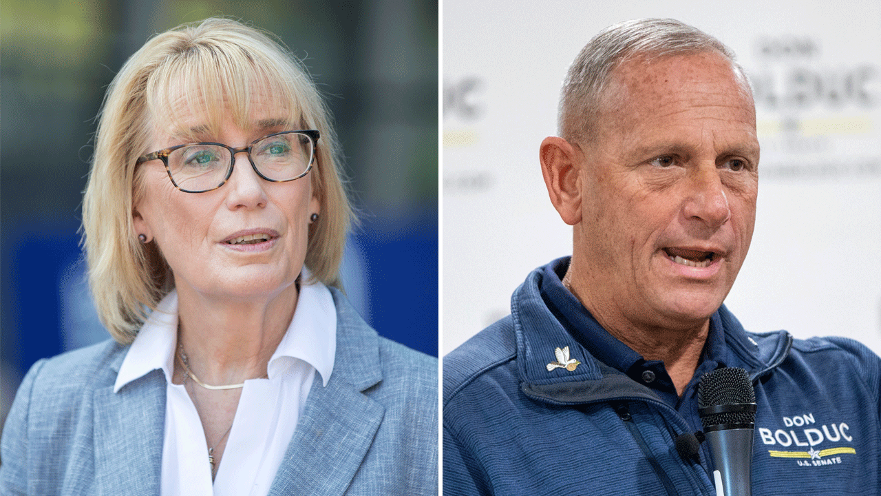 Incumbent Democratic Sen. Maggie Hassan and New Hampshire Republican Senate nominee Don Bolduc will face off in the Granite State's November 8 election.