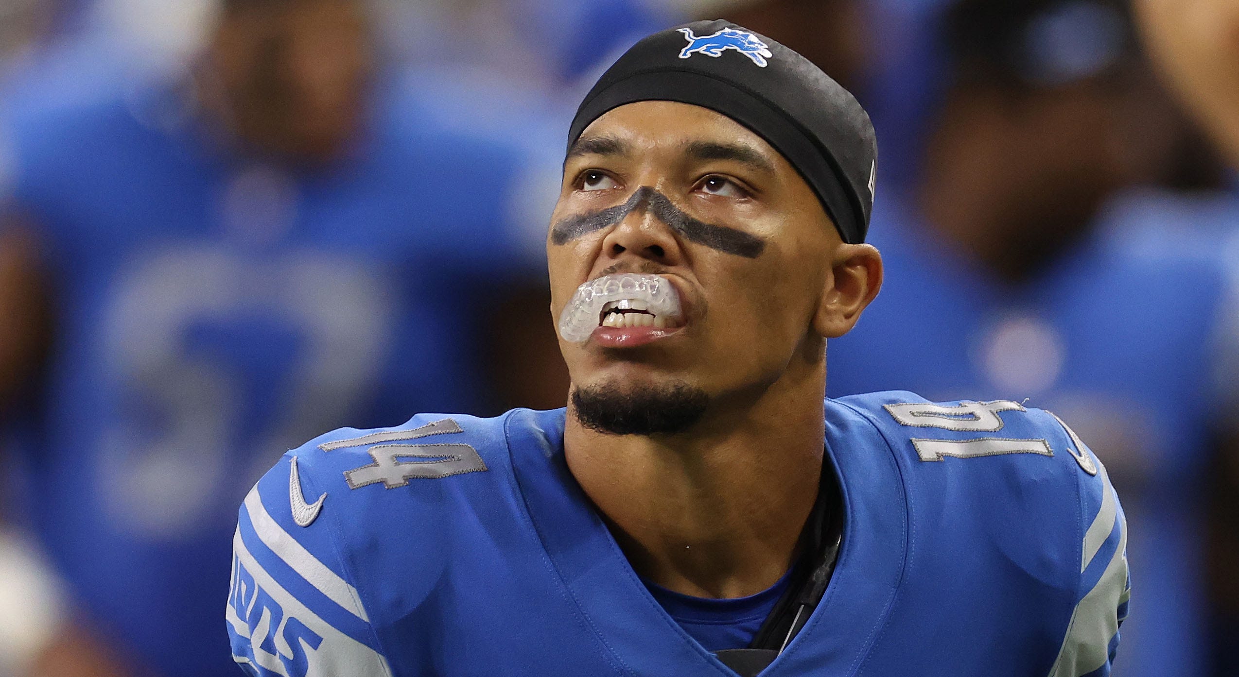 Lions' Amon-Ra St. Brown ruled out with concussion after taking