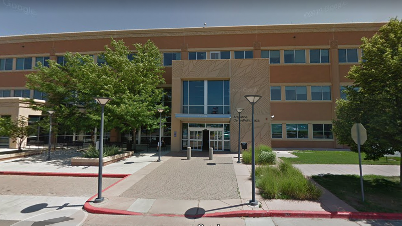 exterior of Arapahoe County CentrePoint Plaza building