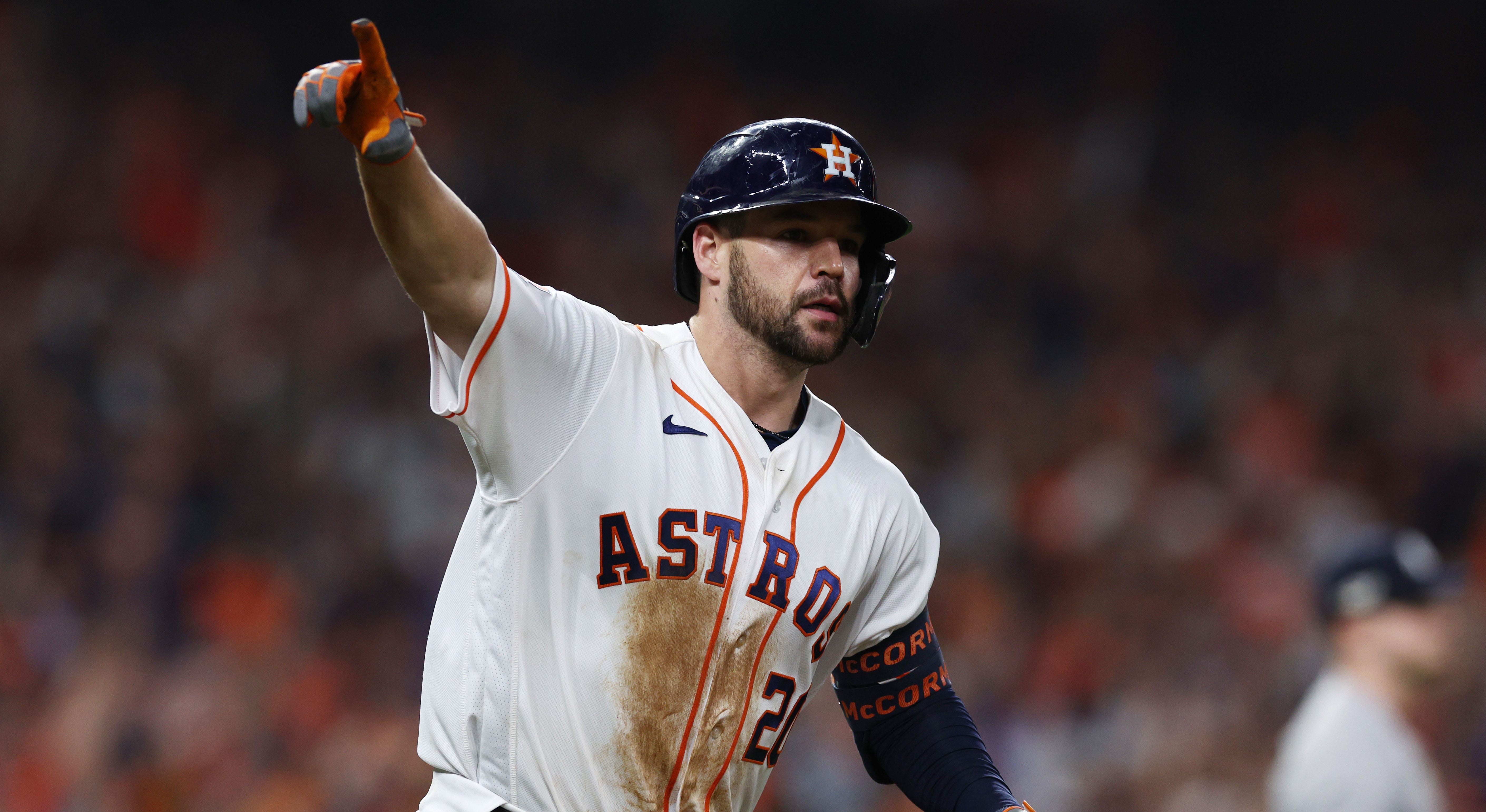 Astros Chas McCormick is the American League's hottest hitter