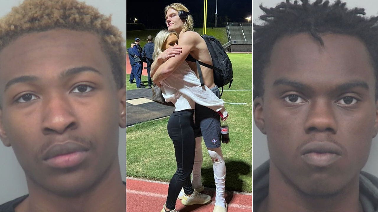 Georgia teen football star Elijah DeWitt's accused killers make first court appearance hours before funeral