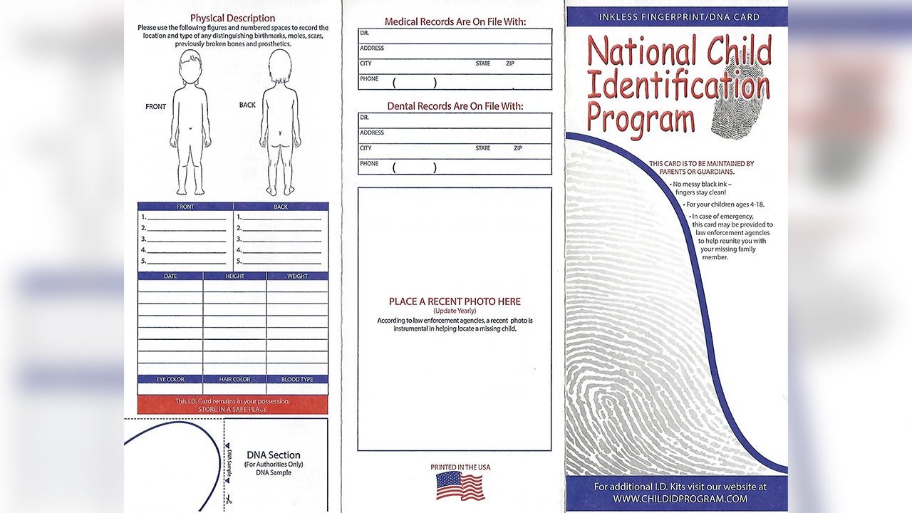 Requirement for teenage identification cards – Amended National