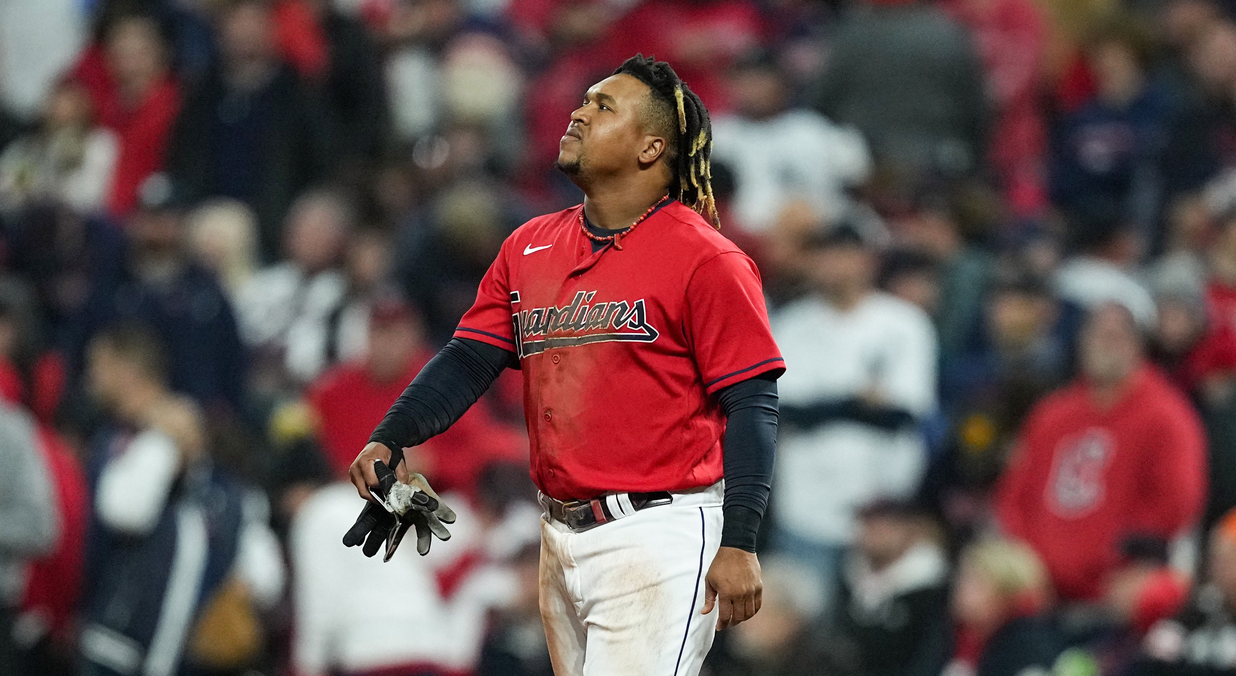 Yankees' Gleyber Torres trolls Guardians' Josh Naylor in ALDS Game 5  celebration 