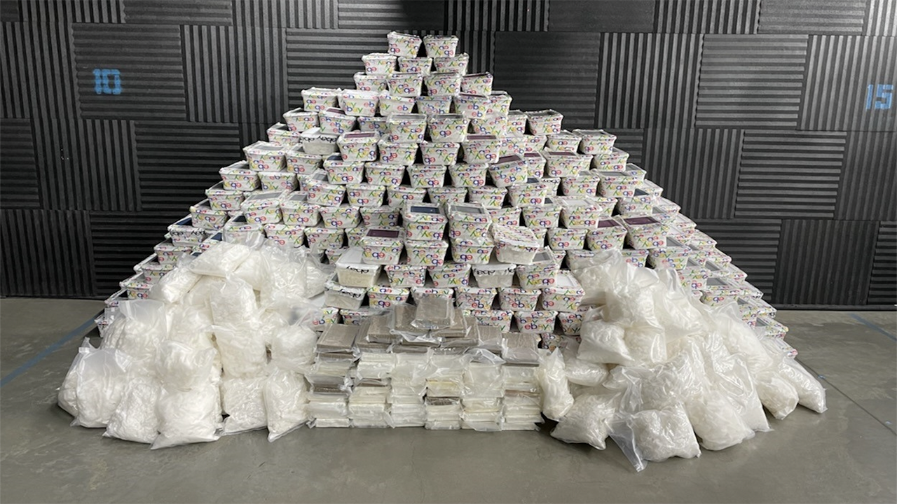 DEA seizes nearly two tons of meth from California stash house | Fox News